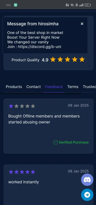 Feedback